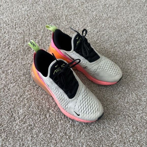 Kids Sneakers - Cream and Pink - Picture 1 of 6